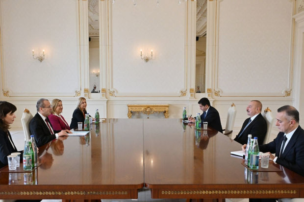 Prezident İlham Əliyev ÜST-nin Avropa üzrə regional direktorunu qəbul edib